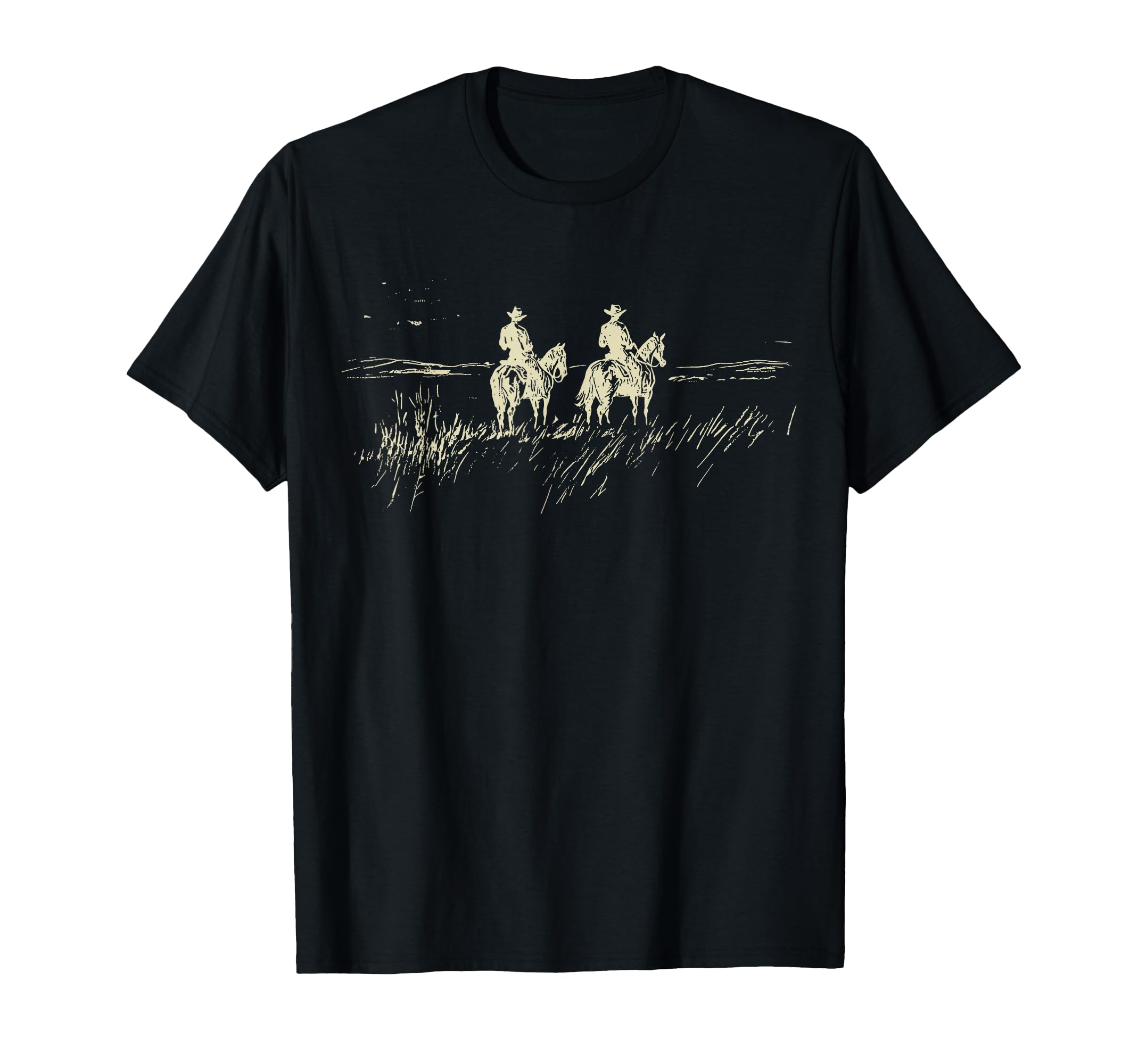Cowboys Horizon Western Cowboy Rodeo T-Shirt - Novelty Apparel Men Women - T-Shirt, Sweatshirt, Hoodie
