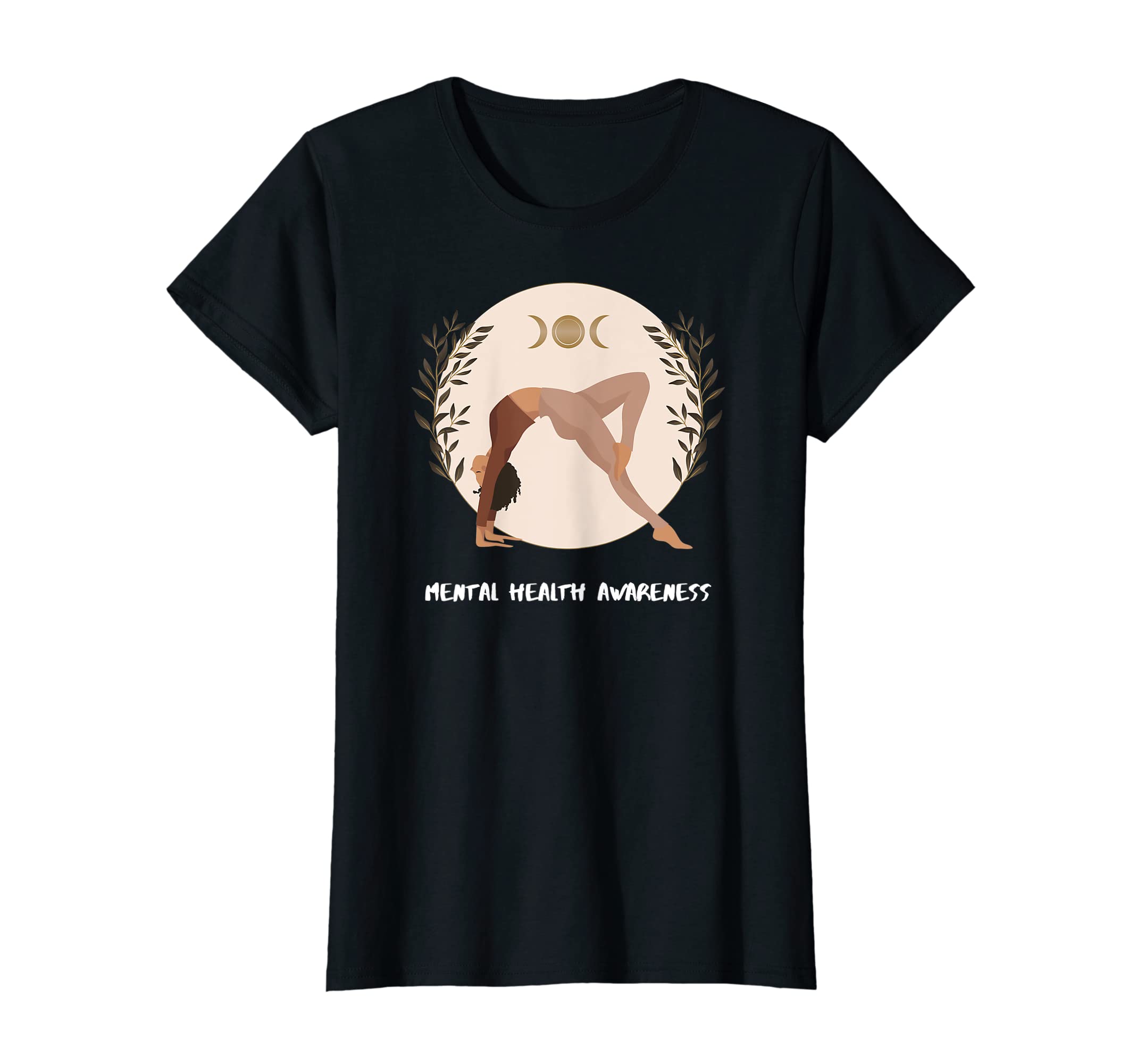 Womens Yoga Mental Health Awareness T-Shirt - Graphic Print Unisex - T-Shirt, Sweatshirt, Hoodie