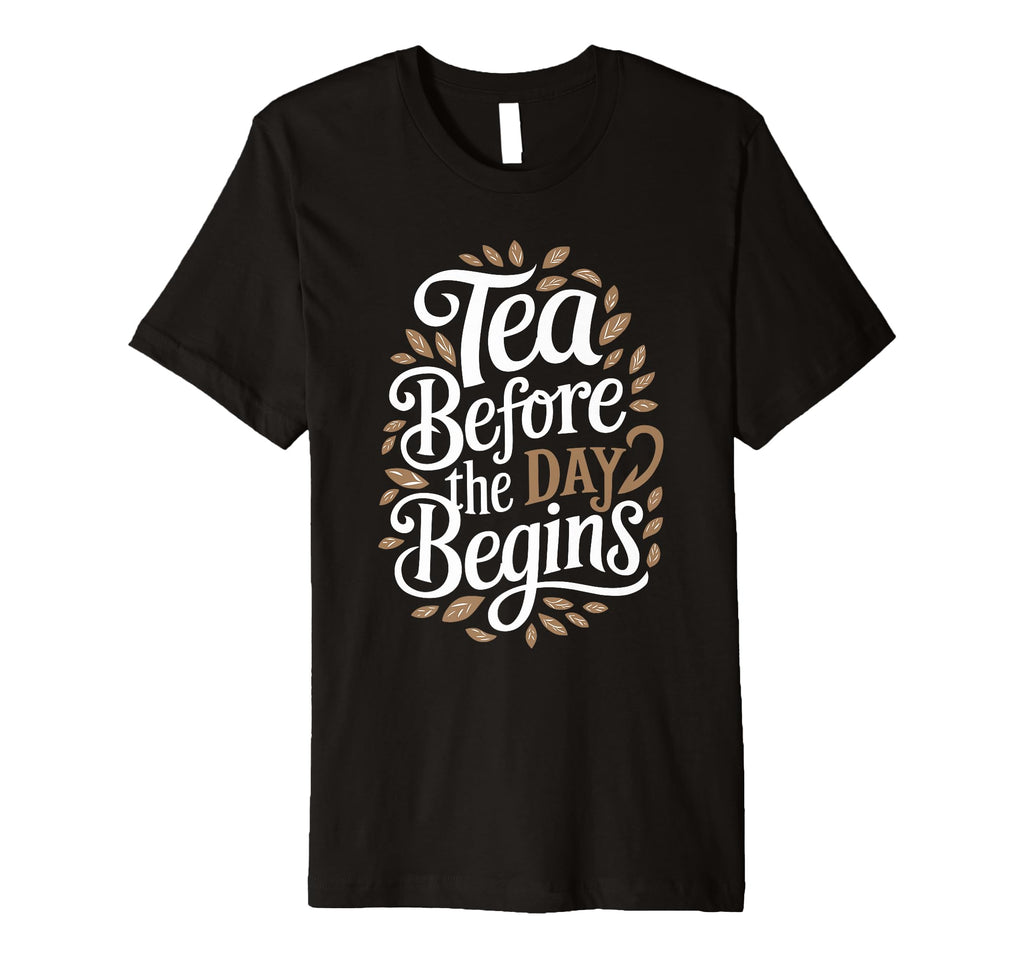 Calming Mornings Mindfulness Tea Time T-Shirt - Trendy Graphic Men Women - T-Shirt, Sweatshirt, Hoodie