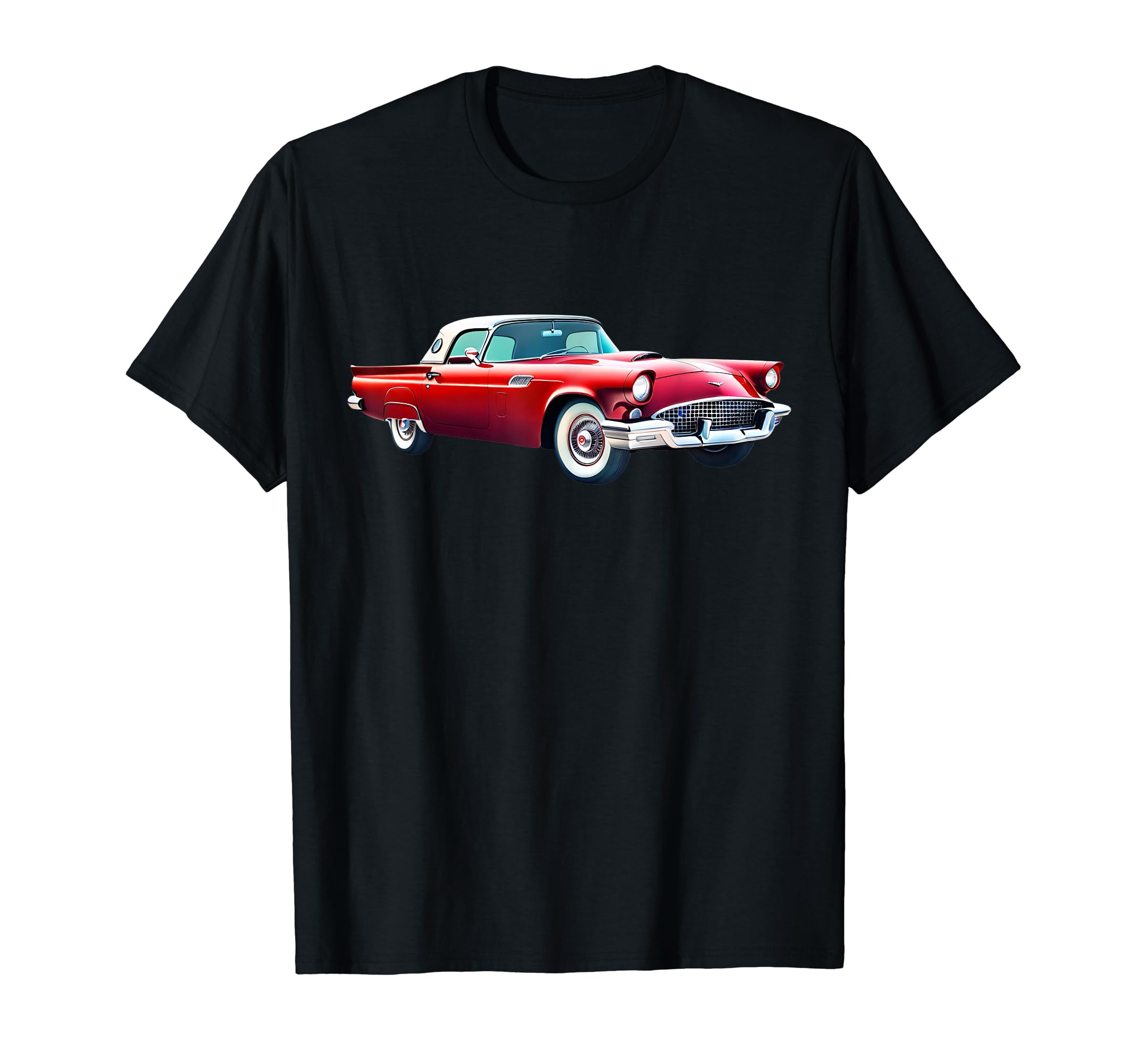 1957 Automobile Side View T-Shirt - Graphic Print for Adults - T-Shirt, Sweatshirt, Hoodie