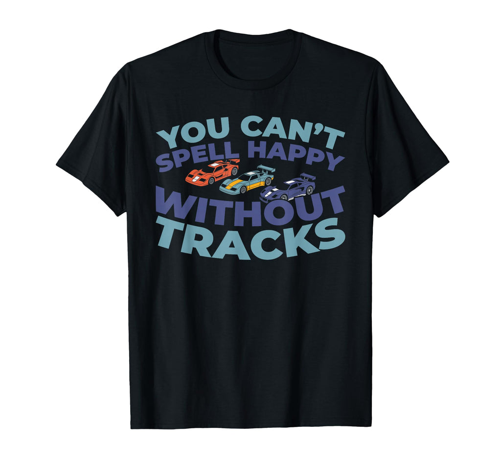Slot Cars Miniature Hobby Track Slot T-Shirt - Trendy Graphic for Adults - T-Shirt, Sweatshirt, Hoodie