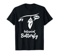 Antisocial Butterfly Introvert T-Shirt - Graphic Print Men Women - T-Shirt, Sweatshirt, Hoodie