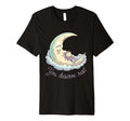 You Deserve Rest Moon Comfort Calm T-Shirt - Minimalist Print for Adults - T-Shirt, Sweatshirt, Hoodie