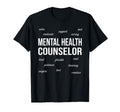 Mental Health Counselor Appreciation T-Shirt - Minimalist Print Men Women - T-Shirt, Sweatshirt, Hoodie