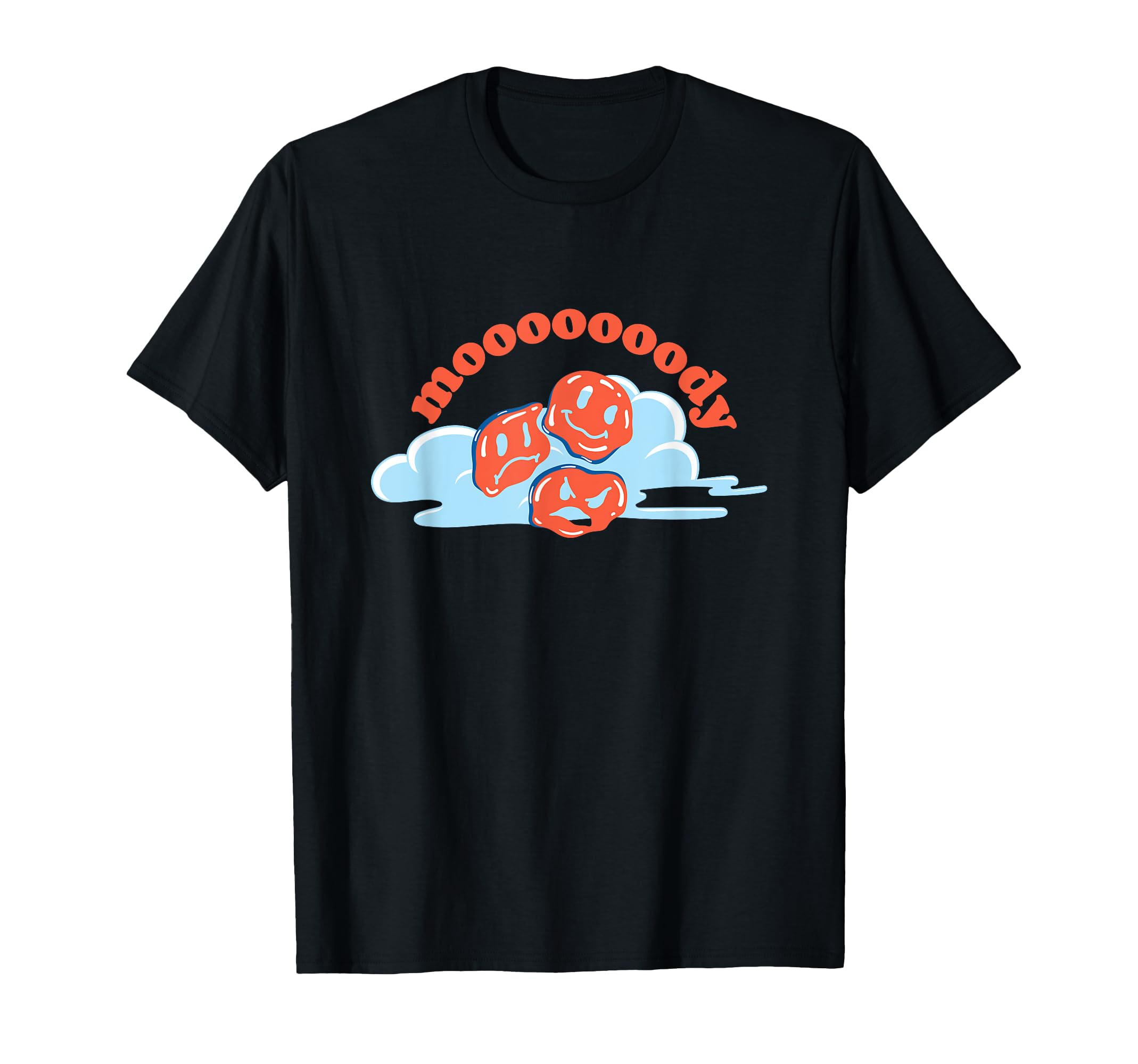 Moody Emotional Faces Positive T-Shirt - Aesthetic Graphic for Adults - T-Shirt, Sweatshirt, Hoodie
