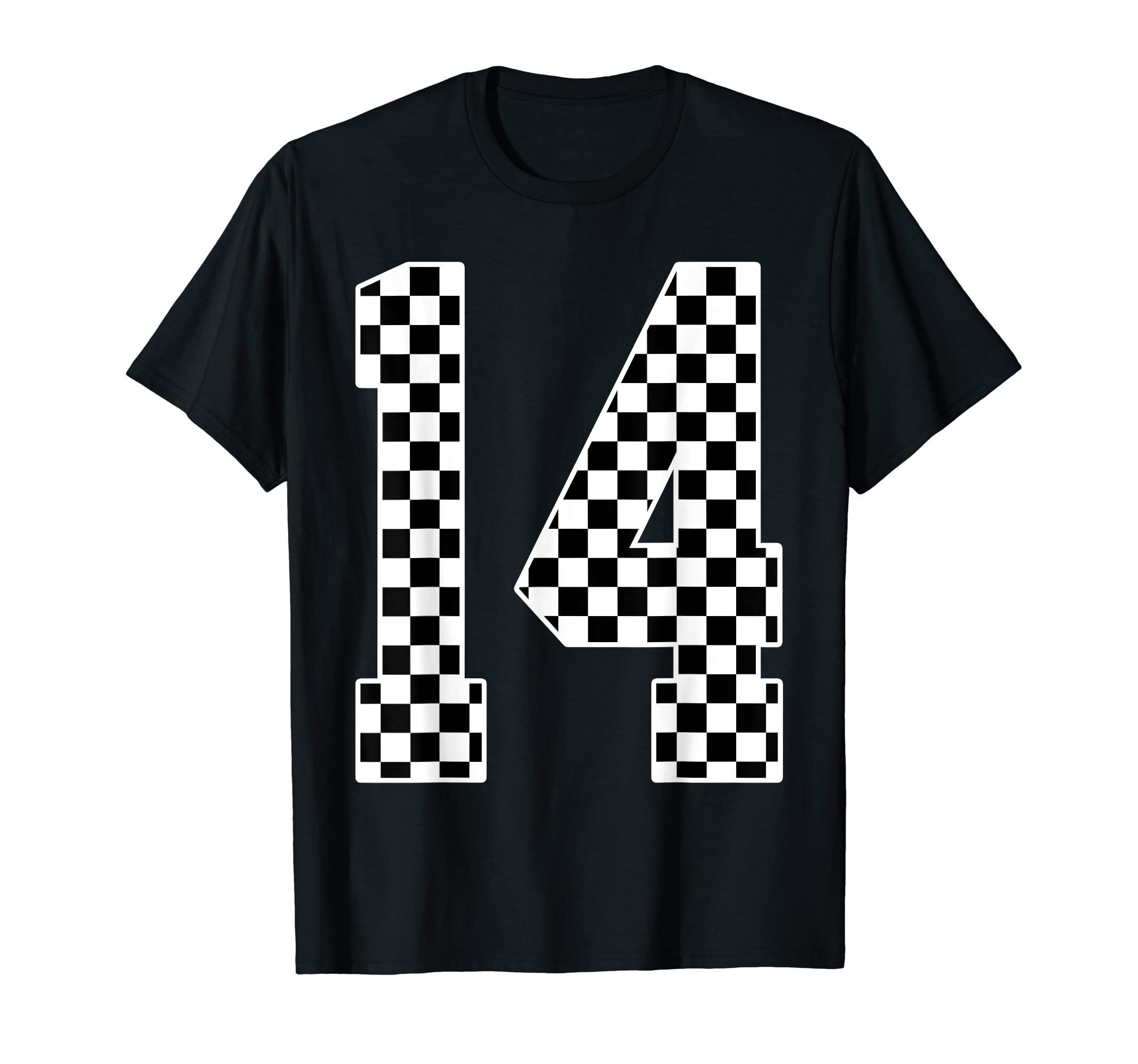 14Th Birthday Race Car Fourteen 14 T-Shirt - Fun Novelty Design Men Women - T-Shirt, Sweatshirt, Hoodie