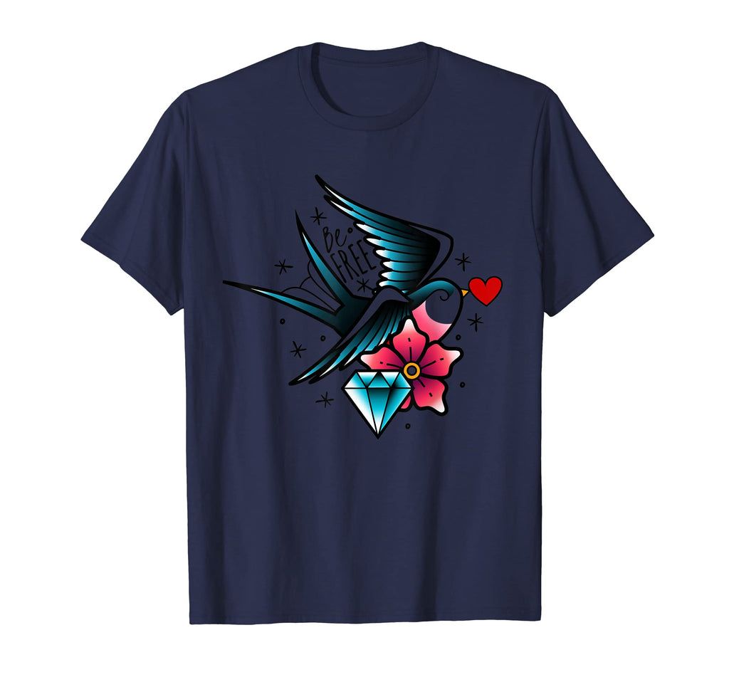 Flash Art American Tatoo Traditional T-Shirt - Trendy Graphic for Adults - T-Shirt, Sweatshirt, Hoodie