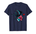 Flash Art American Tatoo Traditional T-Shirt - Trendy Graphic for Adults - T-Shirt, Sweatshirt, Hoodie