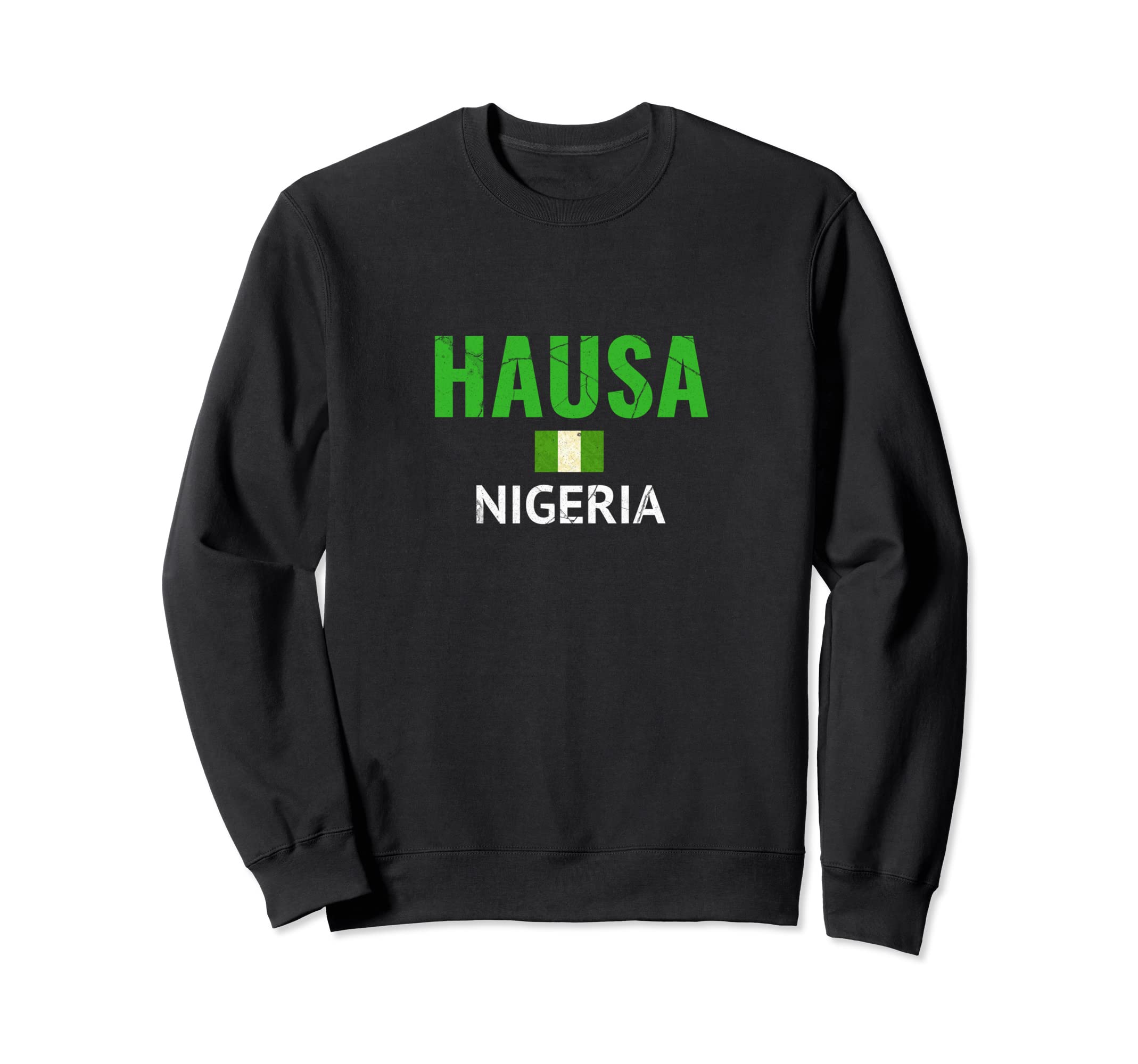 Hausa Nigerian Culture Large Sweatshirt - Aesthetic Graphic Men Women - T-Shirt, Sweatshirt, Hoodie