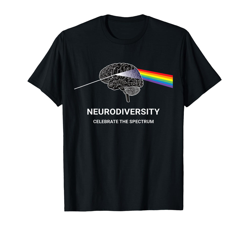 Neurodiversity Autism Spectrum Asd T-Shirt - Fun Novelty Design for Adults - T-Shirt, Sweatshirt, Hoodie