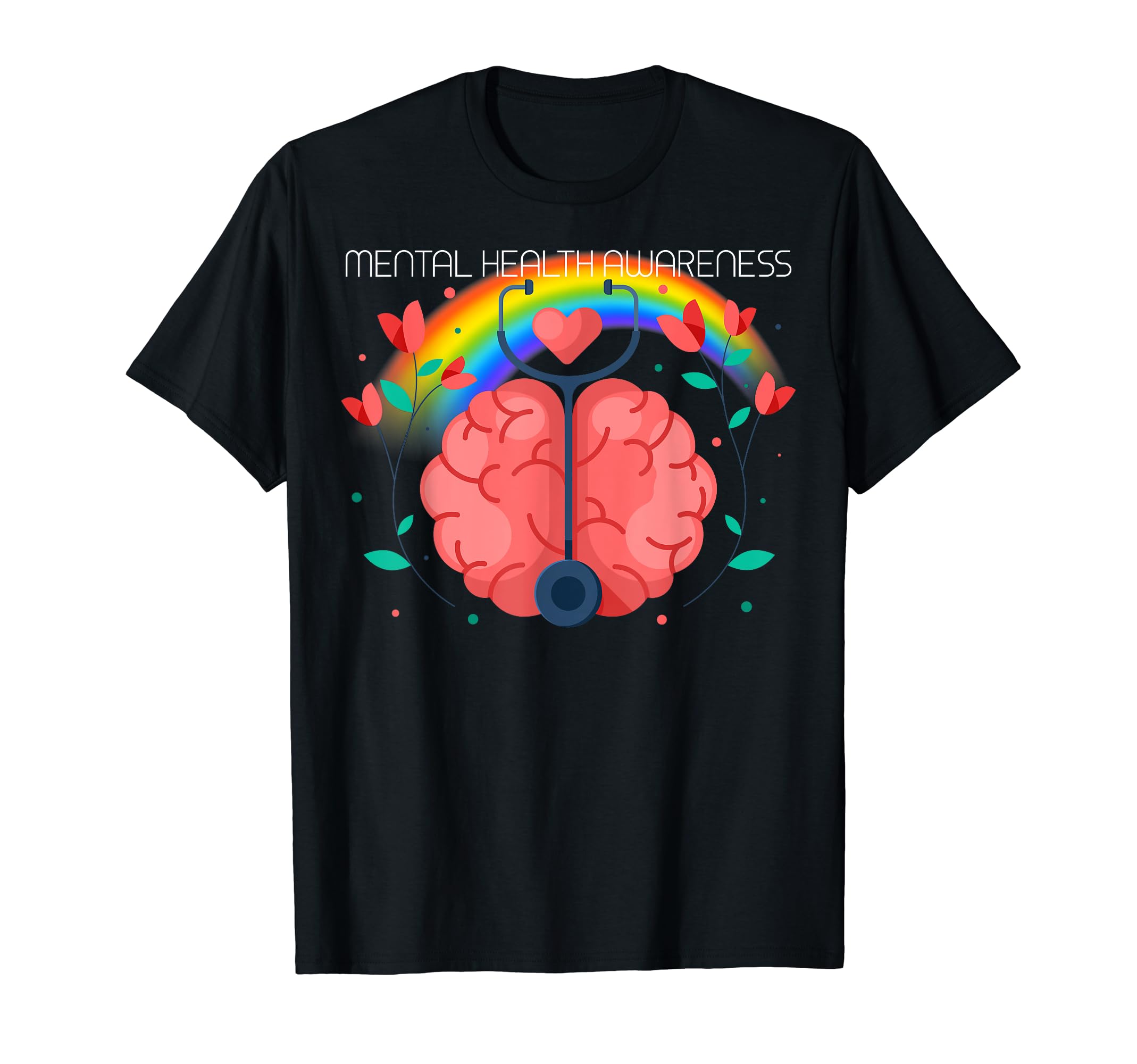 Mental Health Pride T-Shirt - Unique Graphic for Adults - T-Shirt, Sweatshirt, Hoodie