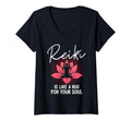 Womens Reiki Is Like Hug Your Soul Reiki T-Shirt - Graphic Print Men Women - T-Shirt, Sweatshirt, Hoodie