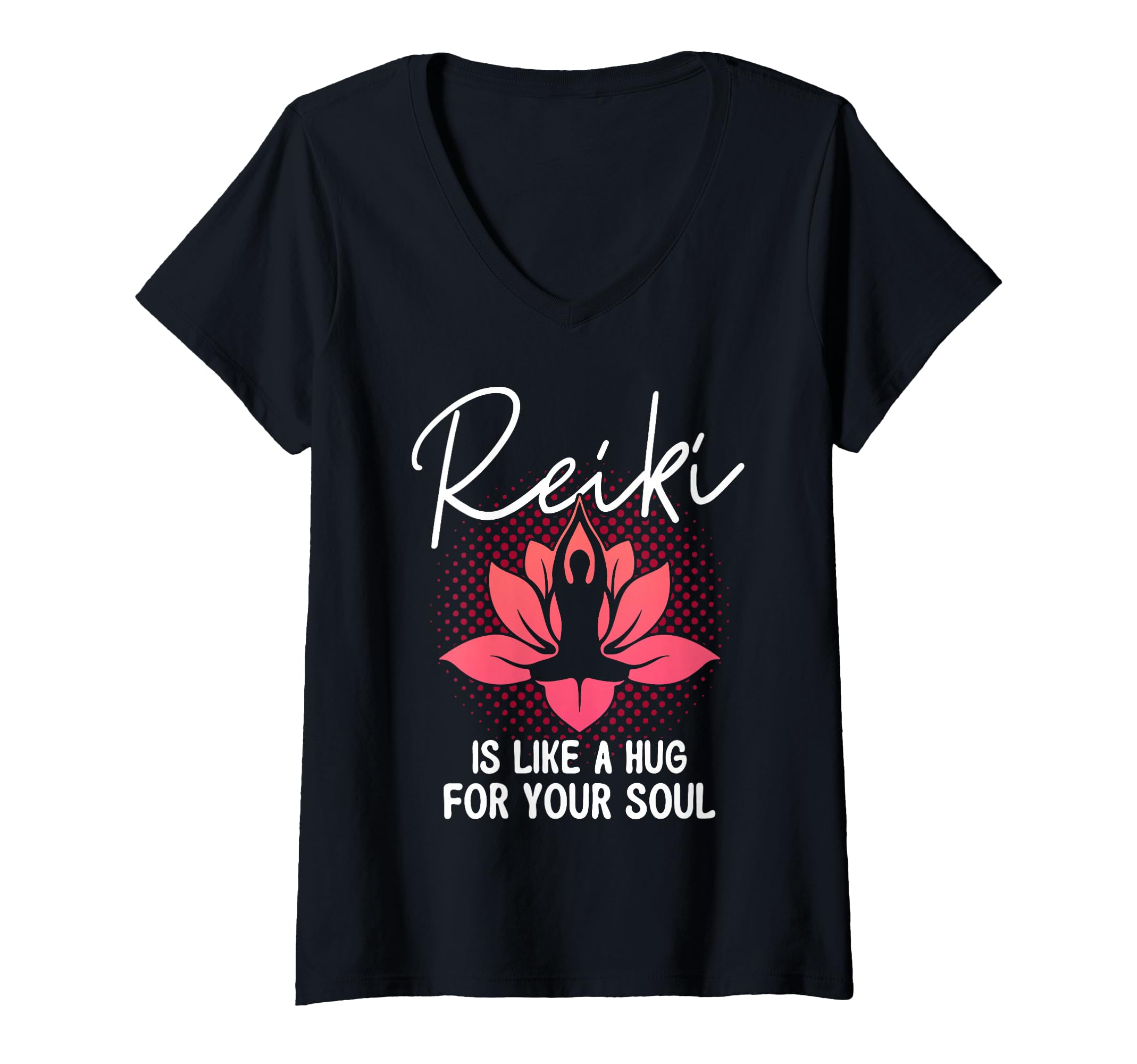 Womens Reiki Is Like Hug Your Soul Reiki T-Shirt - Graphic Print Men Women - T-Shirt, Sweatshirt, Hoodie