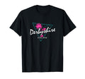 Derbyshire 80S Neon T-Shirt - Trendy Graphic Men Women - T-Shirt, Sweatshirt, Hoodie