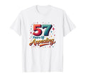57 Years Appealing Birthday Gift T-Shirt - Unique Graphic Men Women - T-Shirt, Sweatshirt, Hoodie
