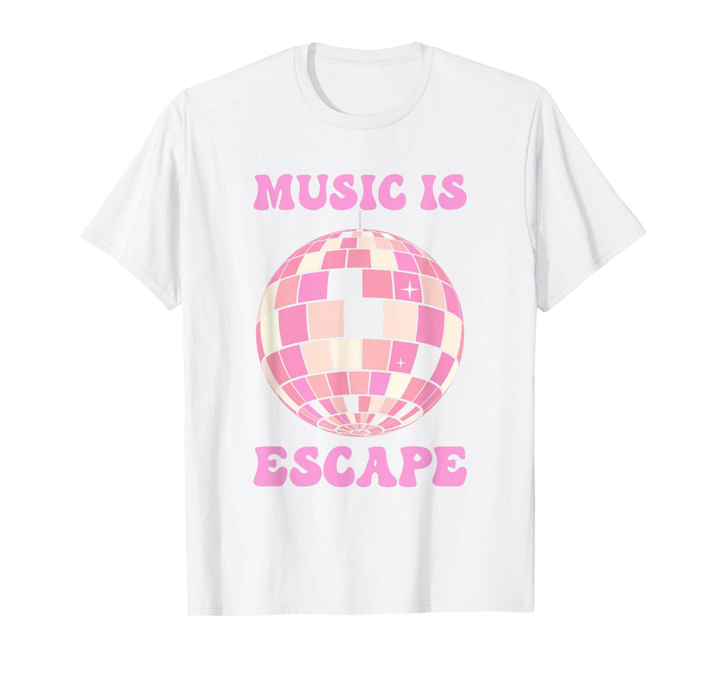 Danish Pastel Aesthetic Music Is T-Shirt - Fun Novelty Design Unisex - T-Shirt, Sweatshirt, Hoodie