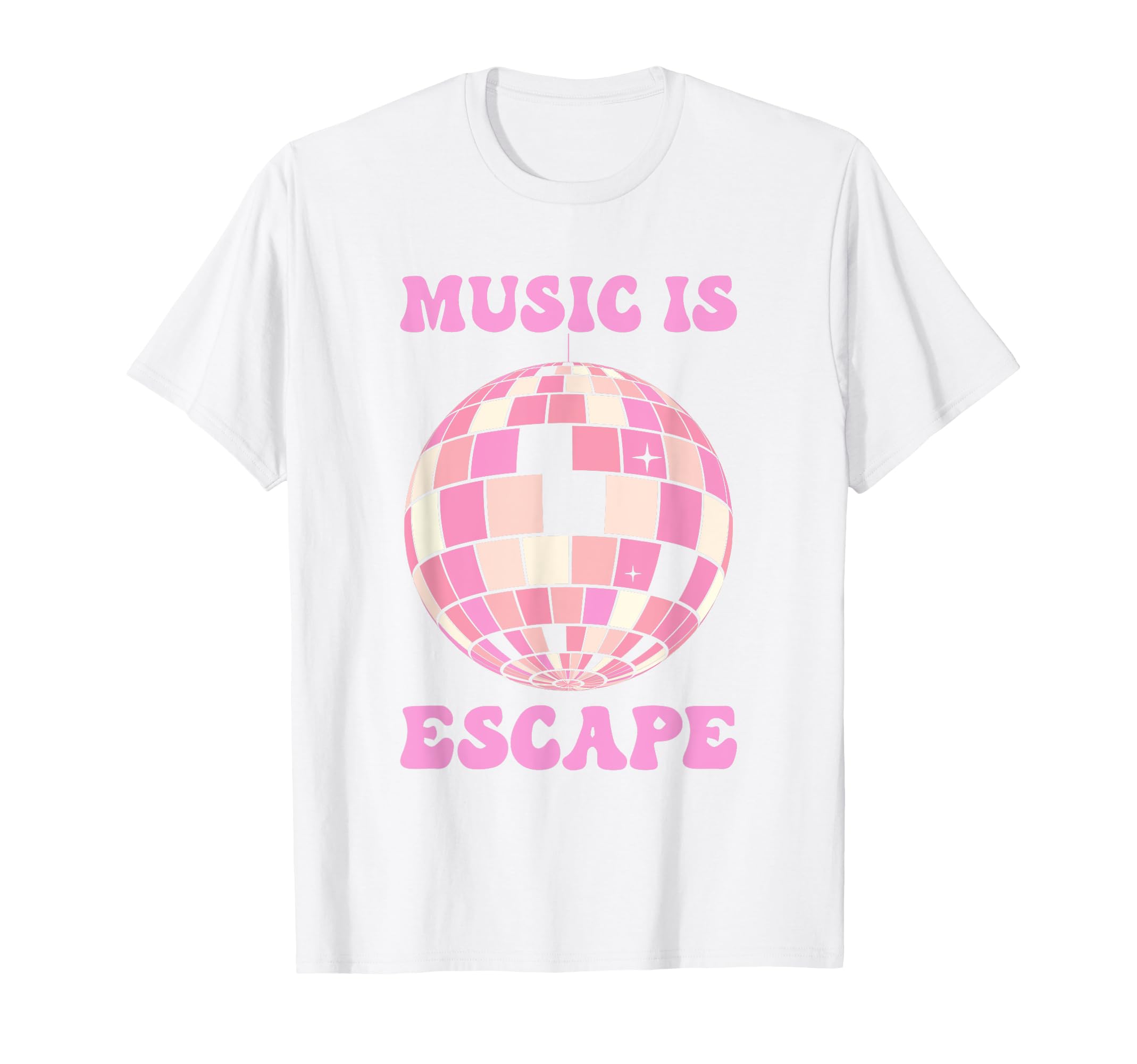 Danish Pastel Aesthetic Music Is T-Shirt - Fun Novelty Design Unisex - T-Shirt, Sweatshirt, Hoodie