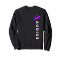 Audius Audio Crypto Distressed Sweatshirt - Fun Novelty Design Unisex - T-Shirt, Sweatshirt, Hoodie