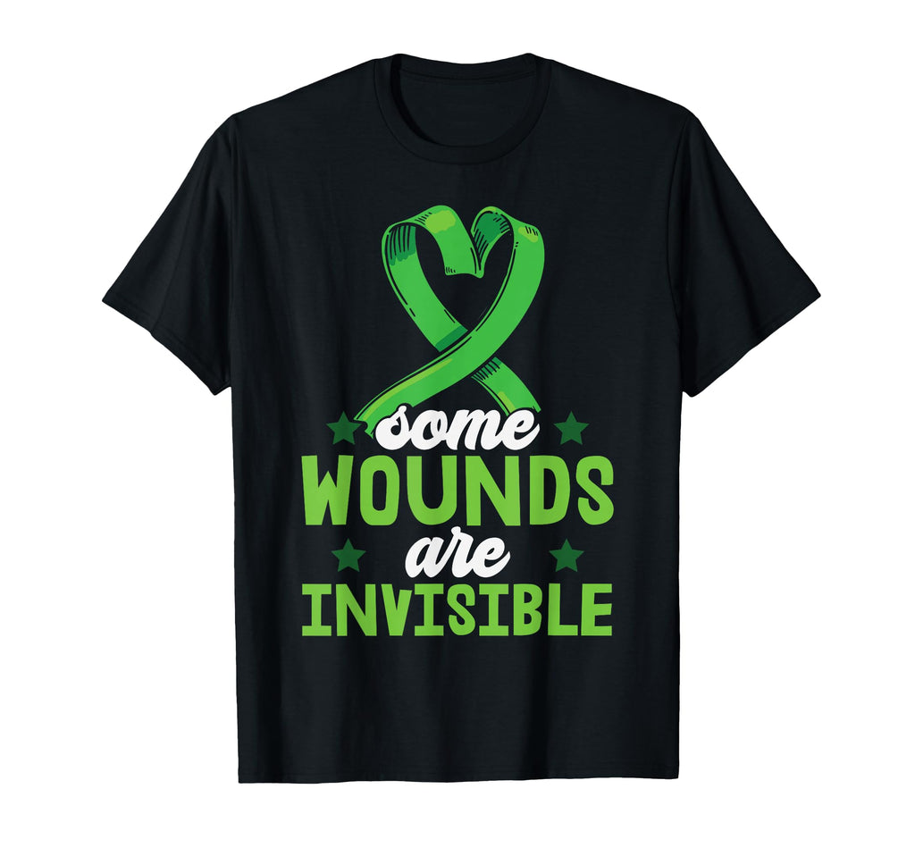 Some Wounds Are Invisible Mental Health T-Shirt - Trendy Graphic Men Women - T-Shirt, Sweatshirt, Hoodie