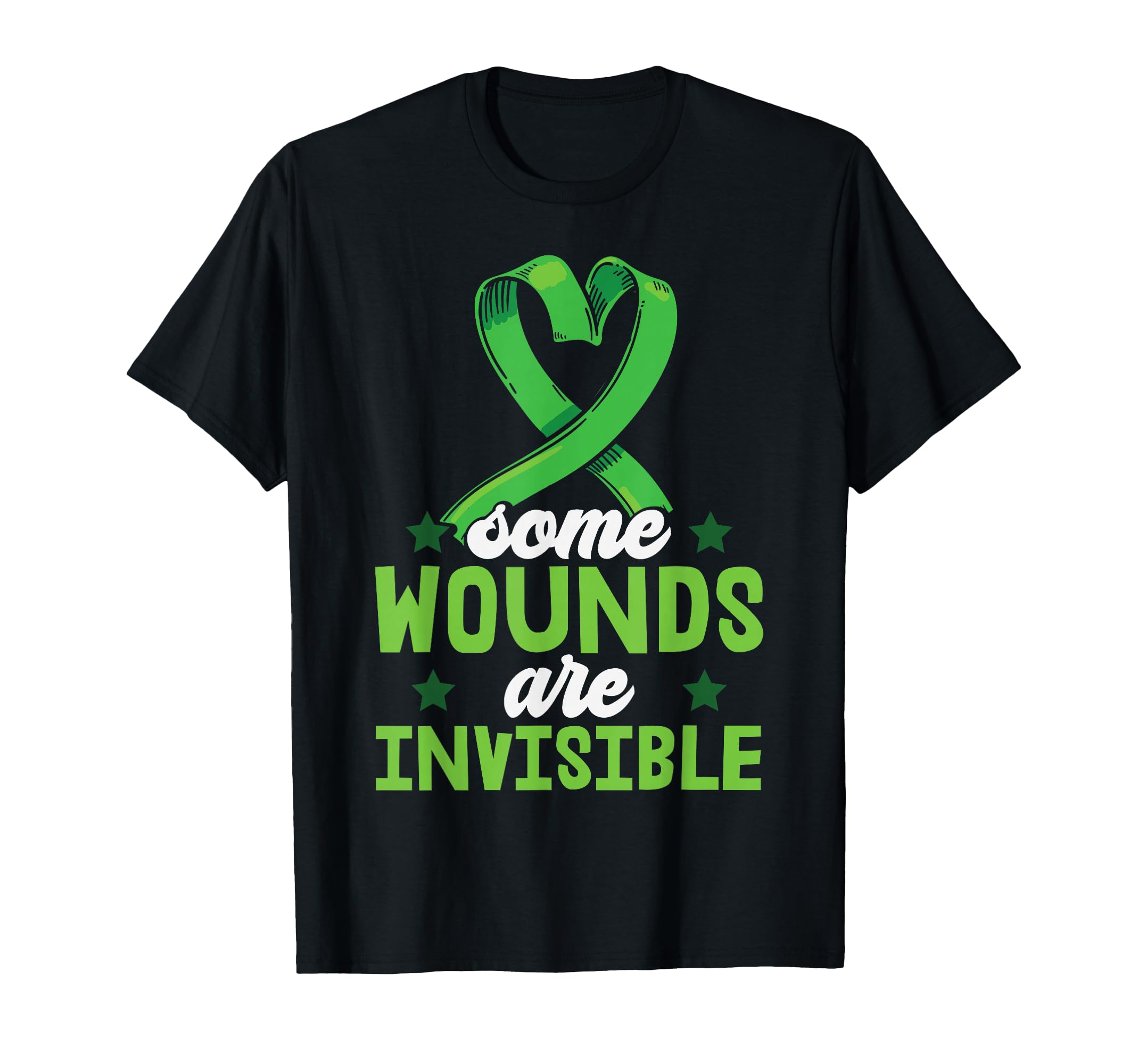 Some Wounds Are Invisible Mental Health T-Shirt - Trendy Graphic Men Women - T-Shirt, Sweatshirt, Hoodie