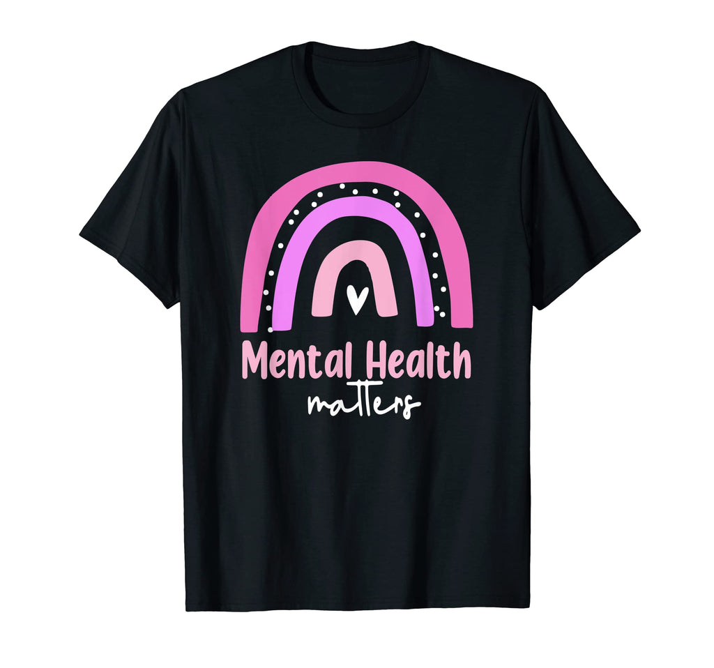 End Stigma Mental Health Matters T-Shirt - Minimalist Print for Adults - T-Shirt, Sweatshirt, Hoodie