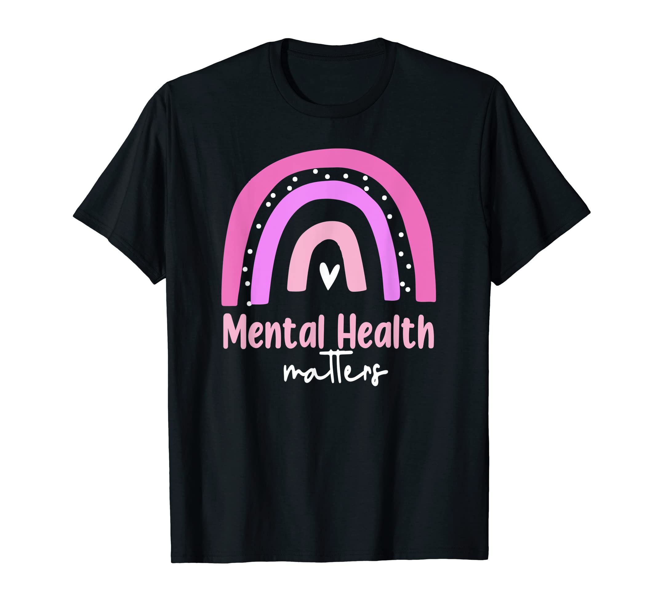 End Stigma Mental Health Matters T-Shirt - Minimalist Print for Adults - T-Shirt, Sweatshirt, Hoodie
