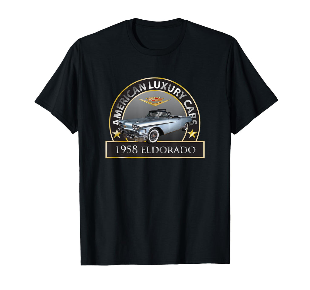 Cars 1958 Eldorado Caddy Convertible T-Shirt - Graphic Print Men Women - T-Shirt, Sweatshirt, Hoodie