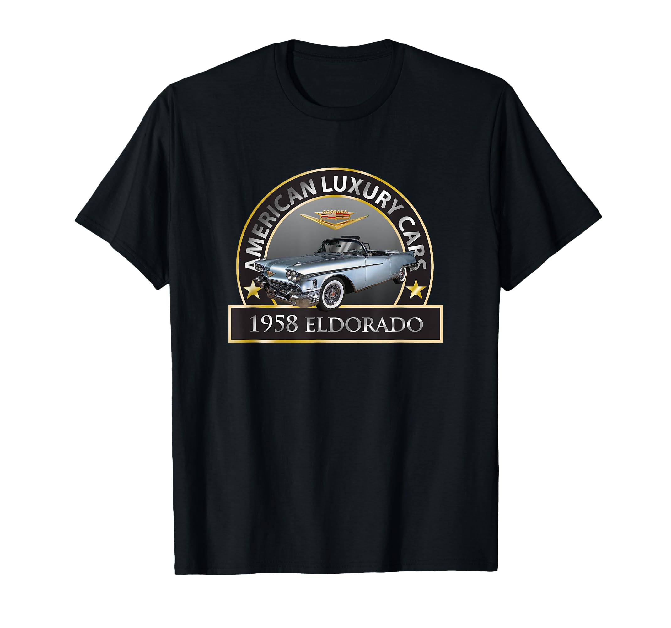 Cars 1958 Eldorado Caddy Convertible T-Shirt - Graphic Print Men Women - T-Shirt, Sweatshirt, Hoodie
