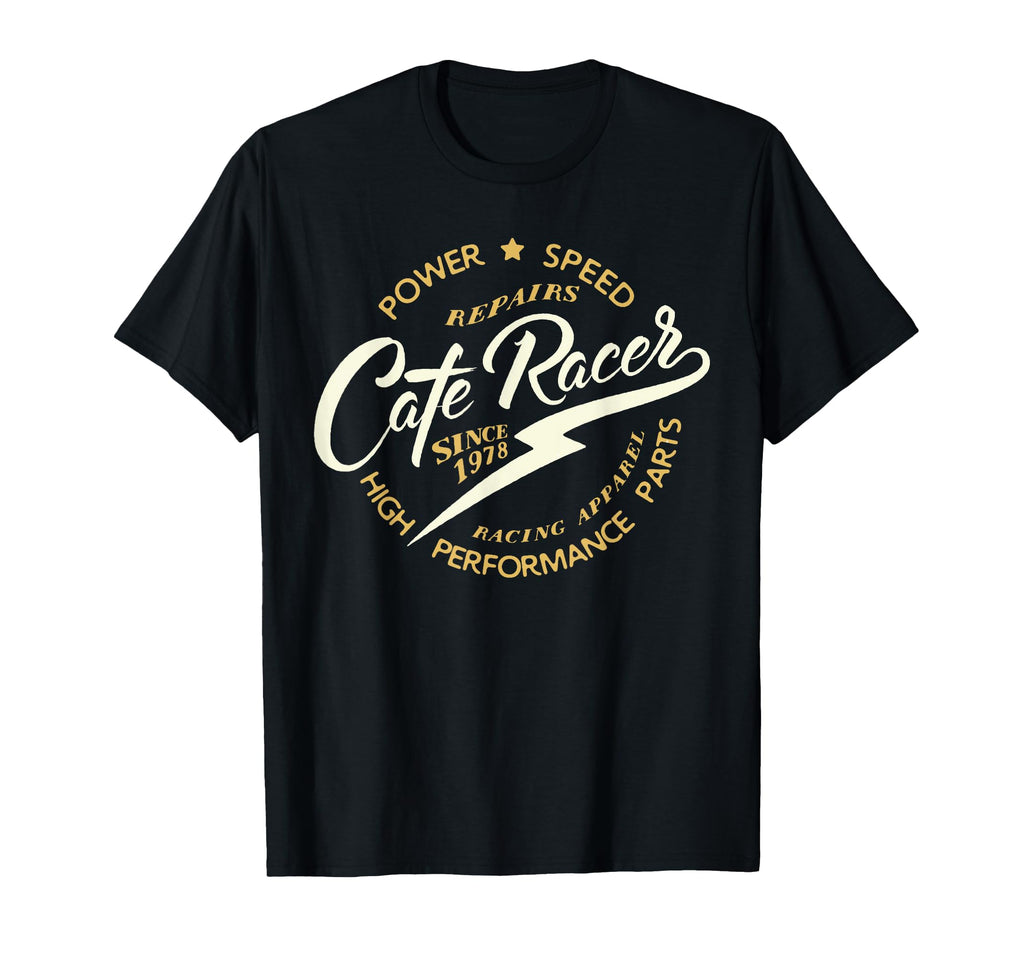 Cafe Racer Old School Motorcycle T-Shirt - Streetwear Style Unisex - T-Shirt, Sweatshirt, Hoodie