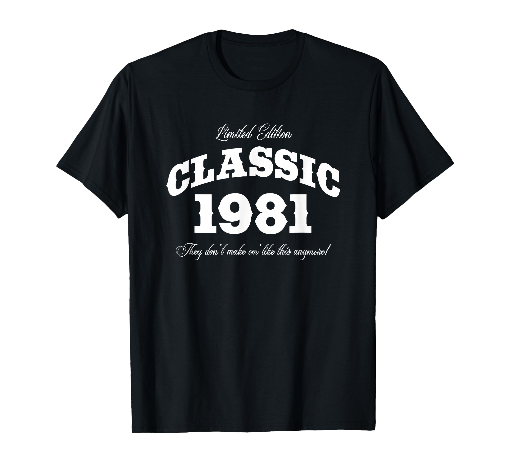 45 Year Old Car 1981 45Th Birthday T-Shirt - Unique Graphic for Adults - T-Shirt, Sweatshirt, Hoodie