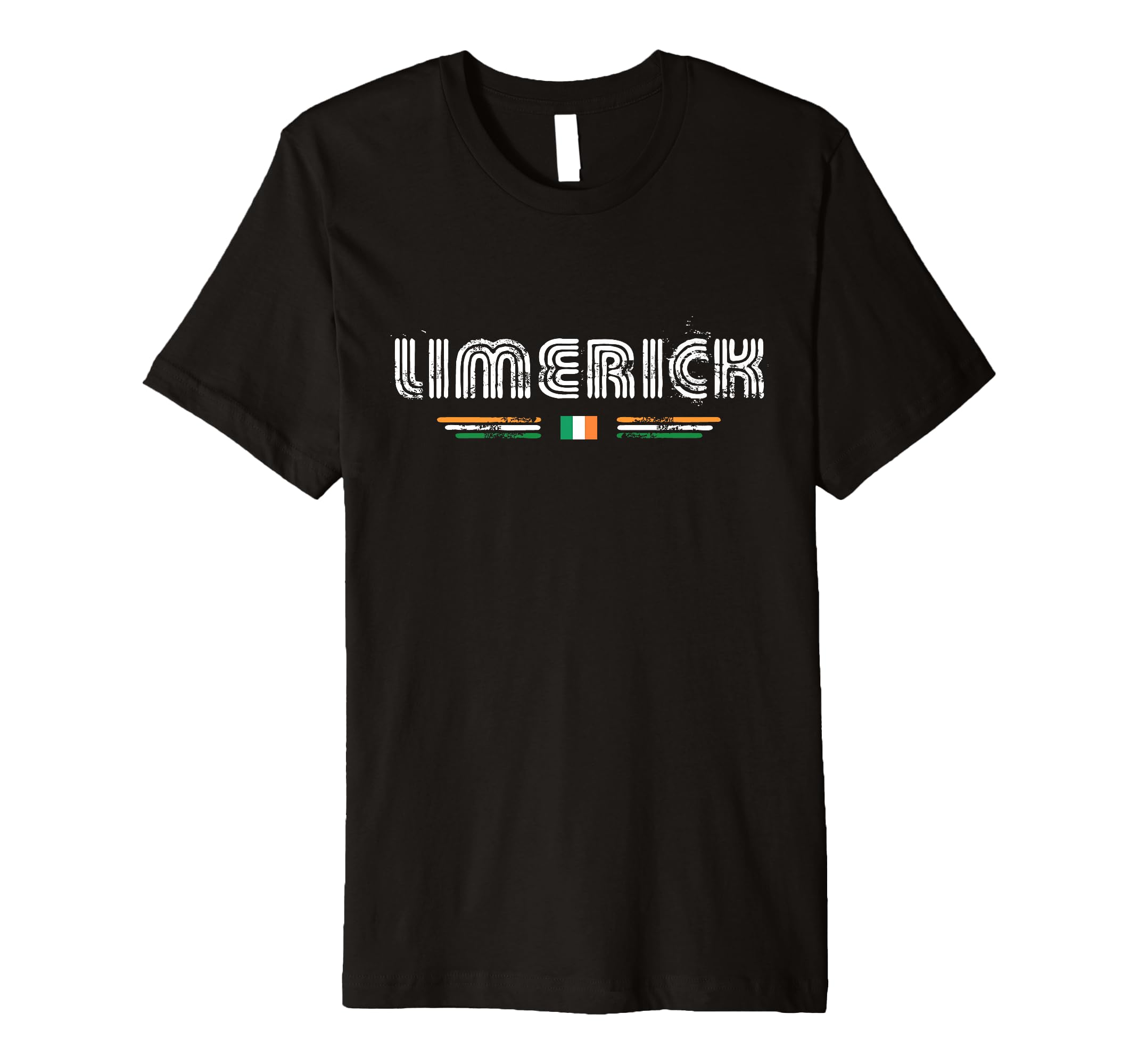 Limerick Ireland 70S 80S Type T-Shirt - Minimalist Print Unisex - T-Shirt, Sweatshirt, Hoodie