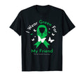 I Wear Green My Friend Mental T-Shirt - Aesthetic Graphic for Adults - T-Shirt, Sweatshirt, Hoodie