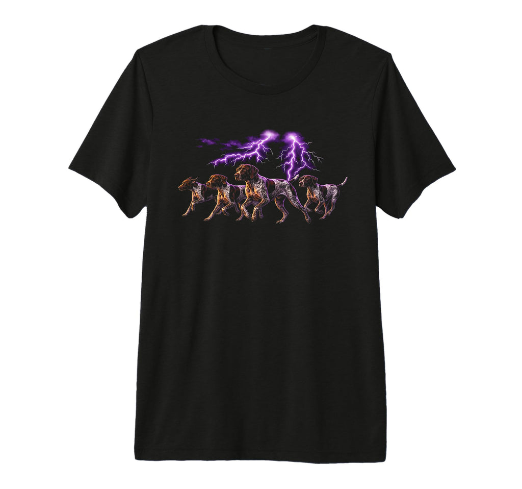 German Shorthaired Pointer 90S Dog T-Shirt - Trendy Graphic for Adults - T-Shirt, Sweatshirt, Hoodie