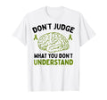 Dont Judge Depression Anxiety T-Shirt - Fun Novelty Design Men Women - T-Shirt, Sweatshirt, Hoodie