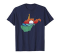 West Virginia Outdoors Nature Mountains T-Shirt - Graphic Print Men Women - T-Shirt, Sweatshirt, Hoodie