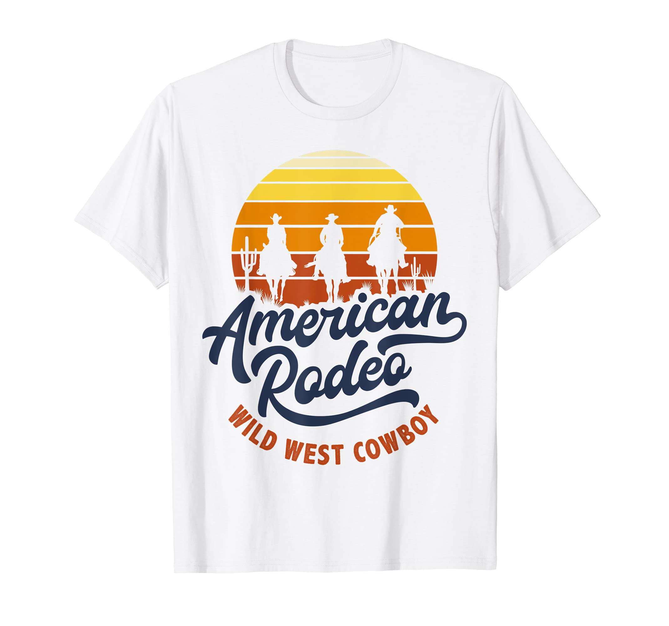 American Rodeo Wild West Cowboy Party T-Shirt - Unique Graphic for Adults - T-Shirt, Sweatshirt, Hoodie