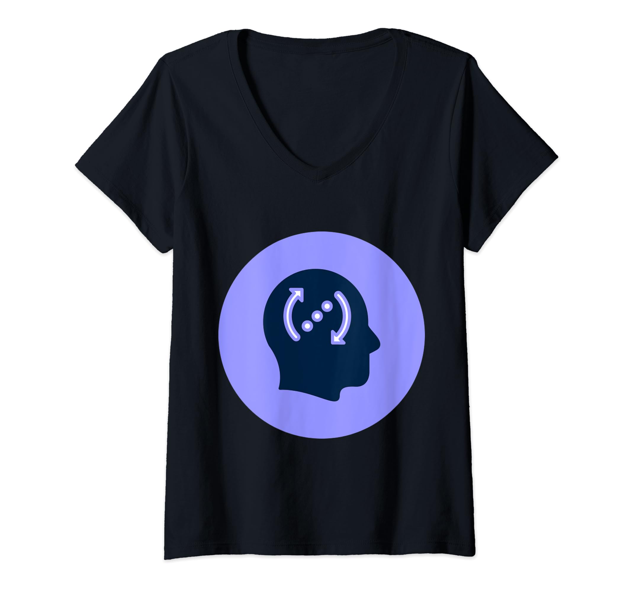 Womens Overthinker Rumination V Neck T-Shirt - Novelty Apparel Unisex - T-Shirt, Sweatshirt, Hoodie