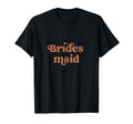 Bridesmaid Boho Terracotta Typography T-Shirt - Aesthetic Graphic Men Women - T-Shirt, Sweatshirt, Hoodie
