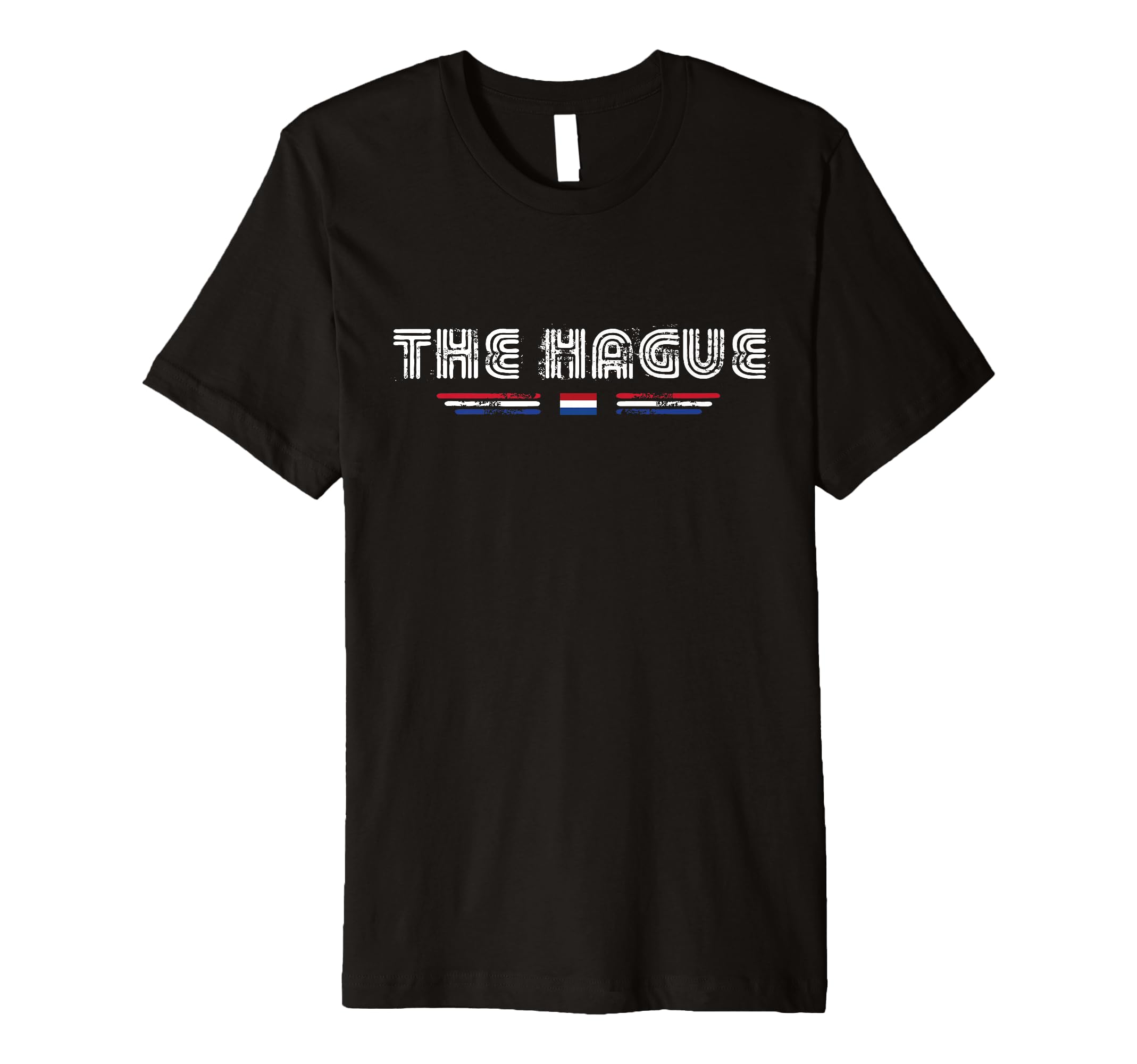 Hague Netherlands 70S 80S Type T-Shirt - Novelty Apparel Unisex - T-Shirt, Sweatshirt, Hoodie