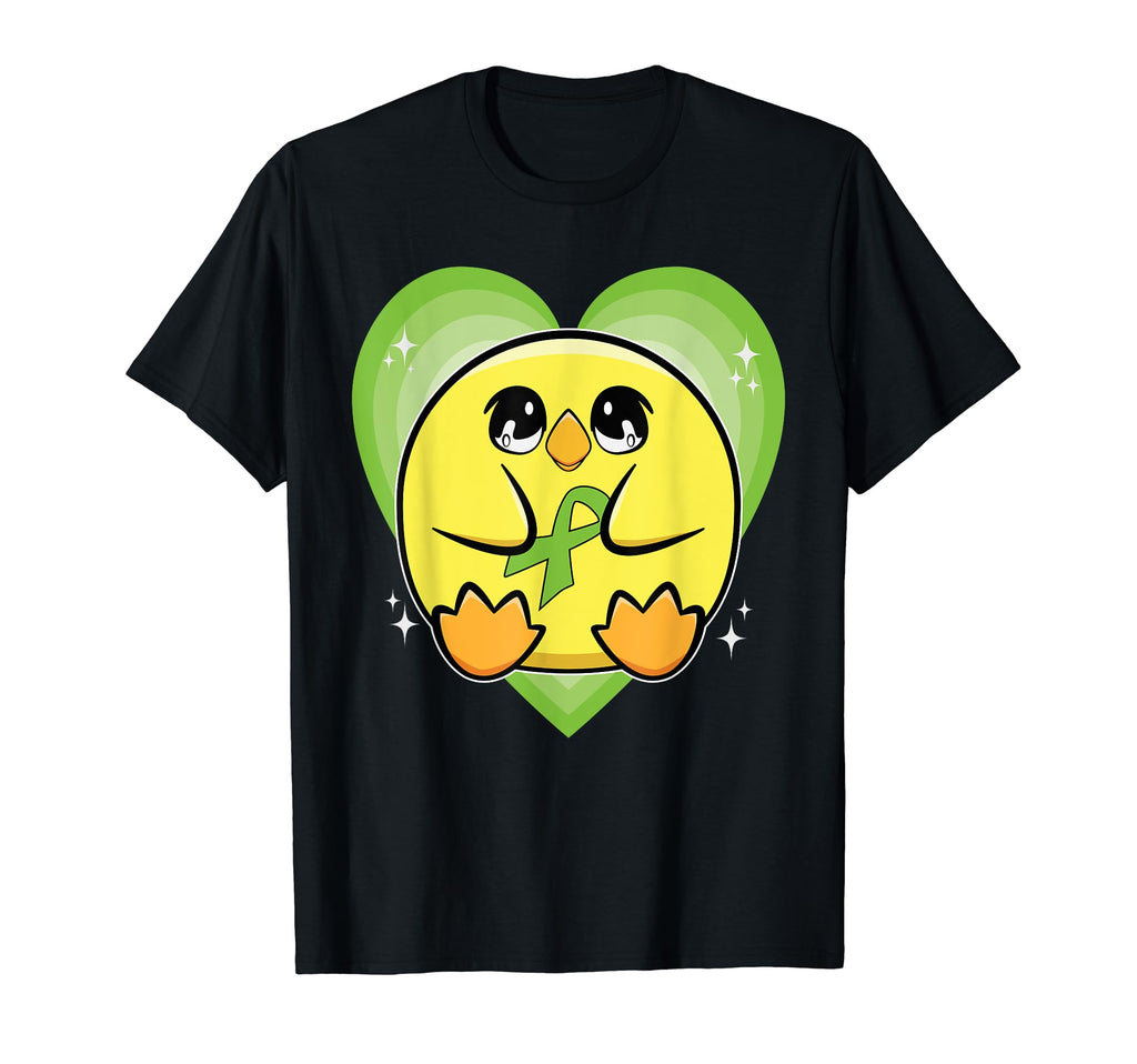 Chicken Ribbon Mental Health Awareness T-Shirt - Graphic Print Unisex - T-Shirt, Sweatshirt, Hoodie