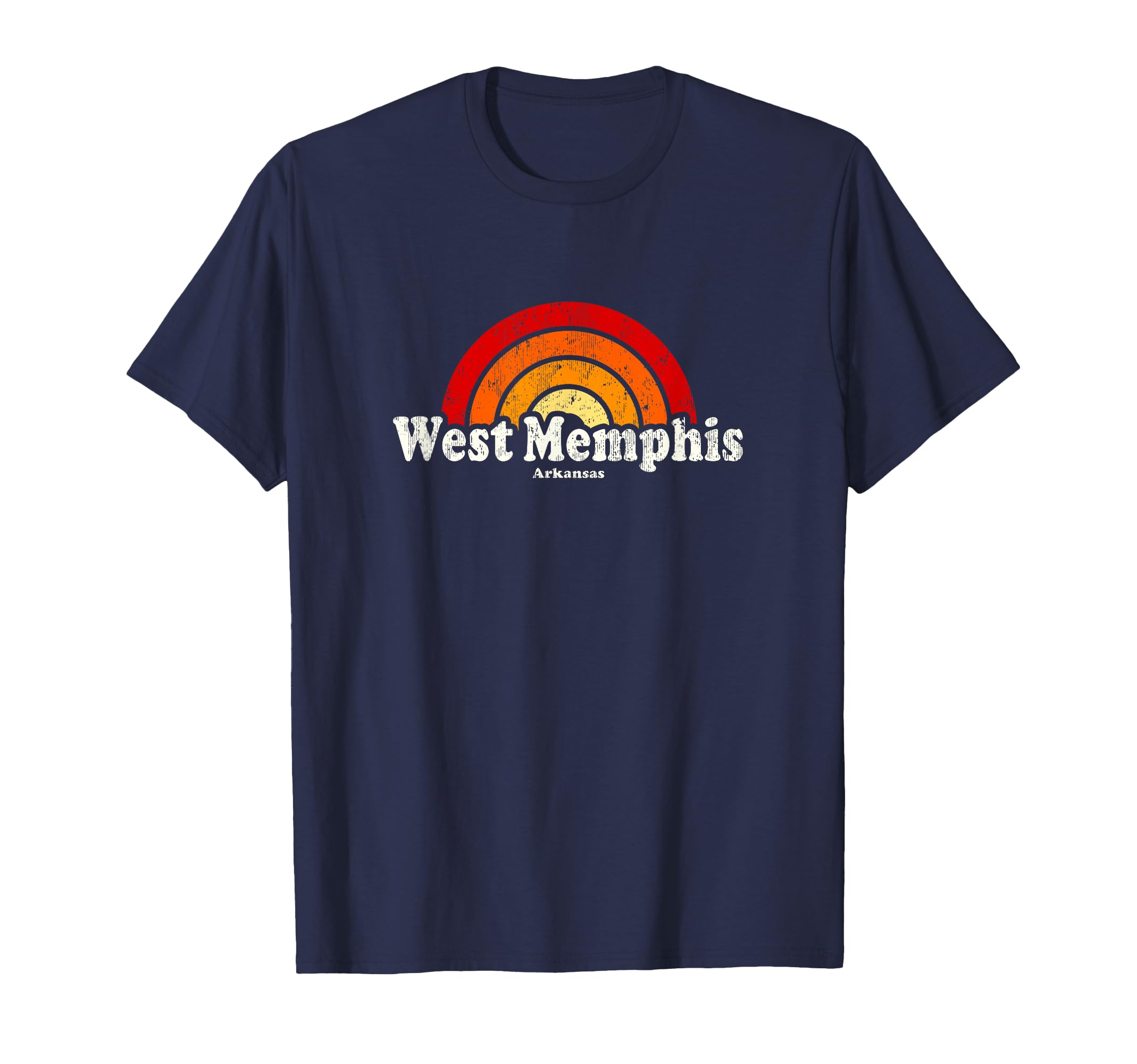 West Memphis Arkansas Ar 70S Rainbow T-Shirt - Aesthetic Graphic Men Women - T-Shirt, Sweatshirt, Hoodie