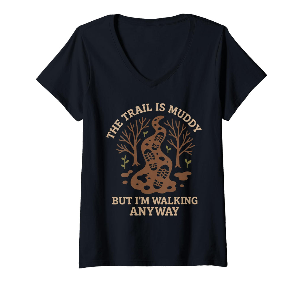 Womens Forest Walk Overthinker Mental T-Shirt - Fun Novelty Design Unisex - T-Shirt, Sweatshirt, Hoodie