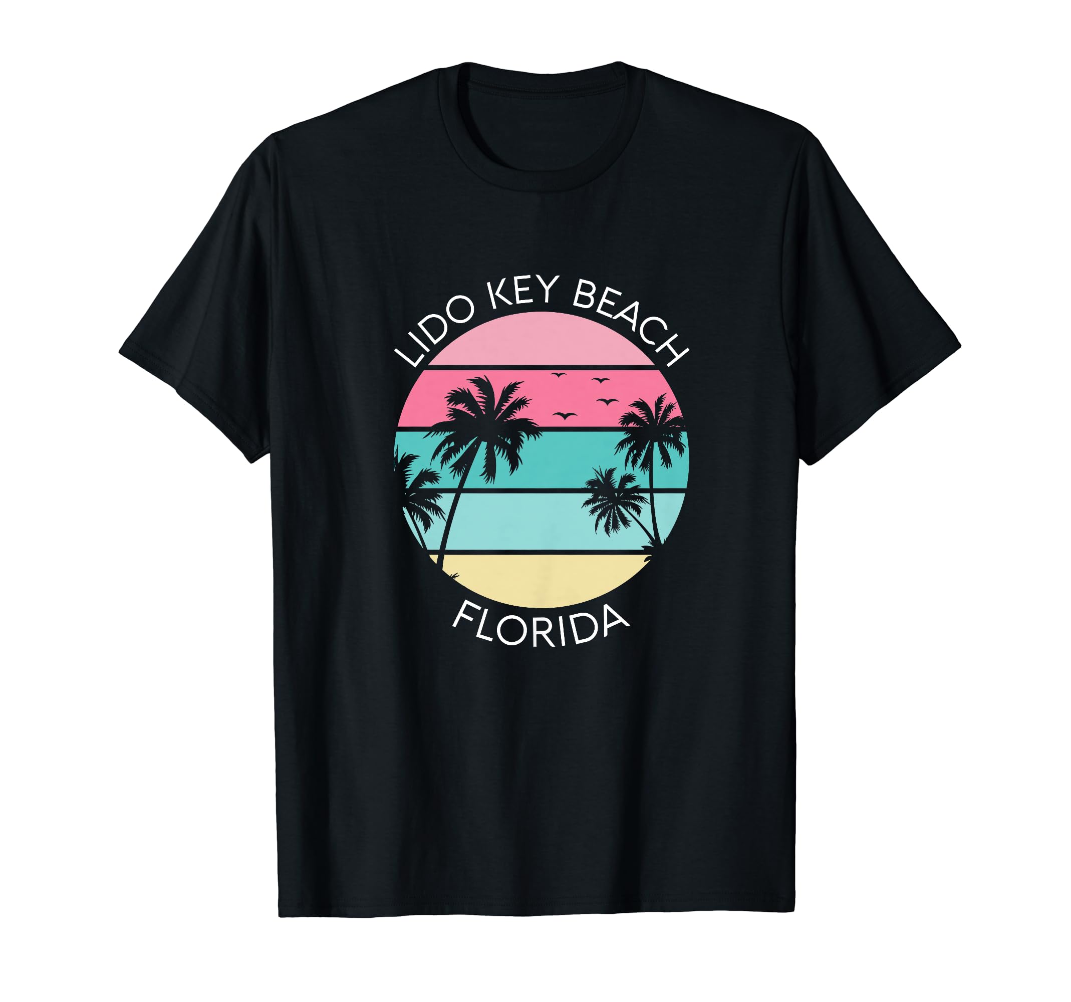 Lido Key Beach Florida Vacation T-Shirt - Graphic Print for Adults - T-Shirt, Sweatshirt, Hoodie