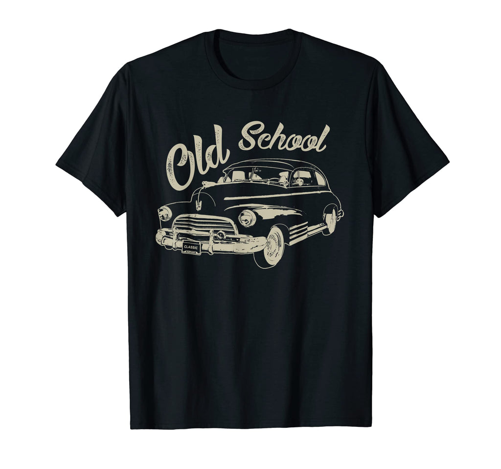 Car Distressed T-Shirt - Minimalist Print Men Women - T-Shirt, Sweatshirt, Hoodie