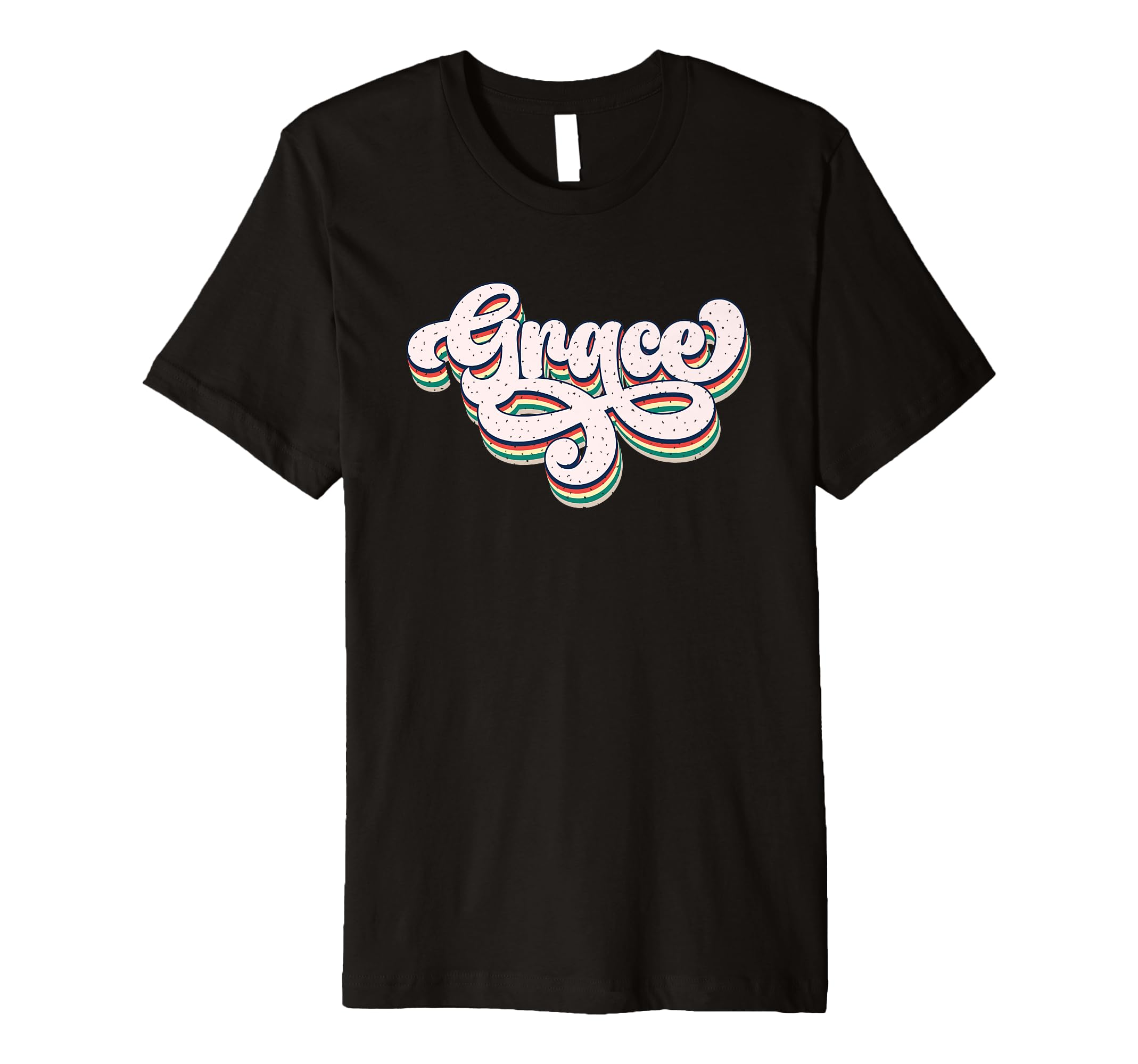 Graceful Typography Charm T-Shirt - Fun Novelty Design Men Women - T-Shirt, Sweatshirt, Hoodie