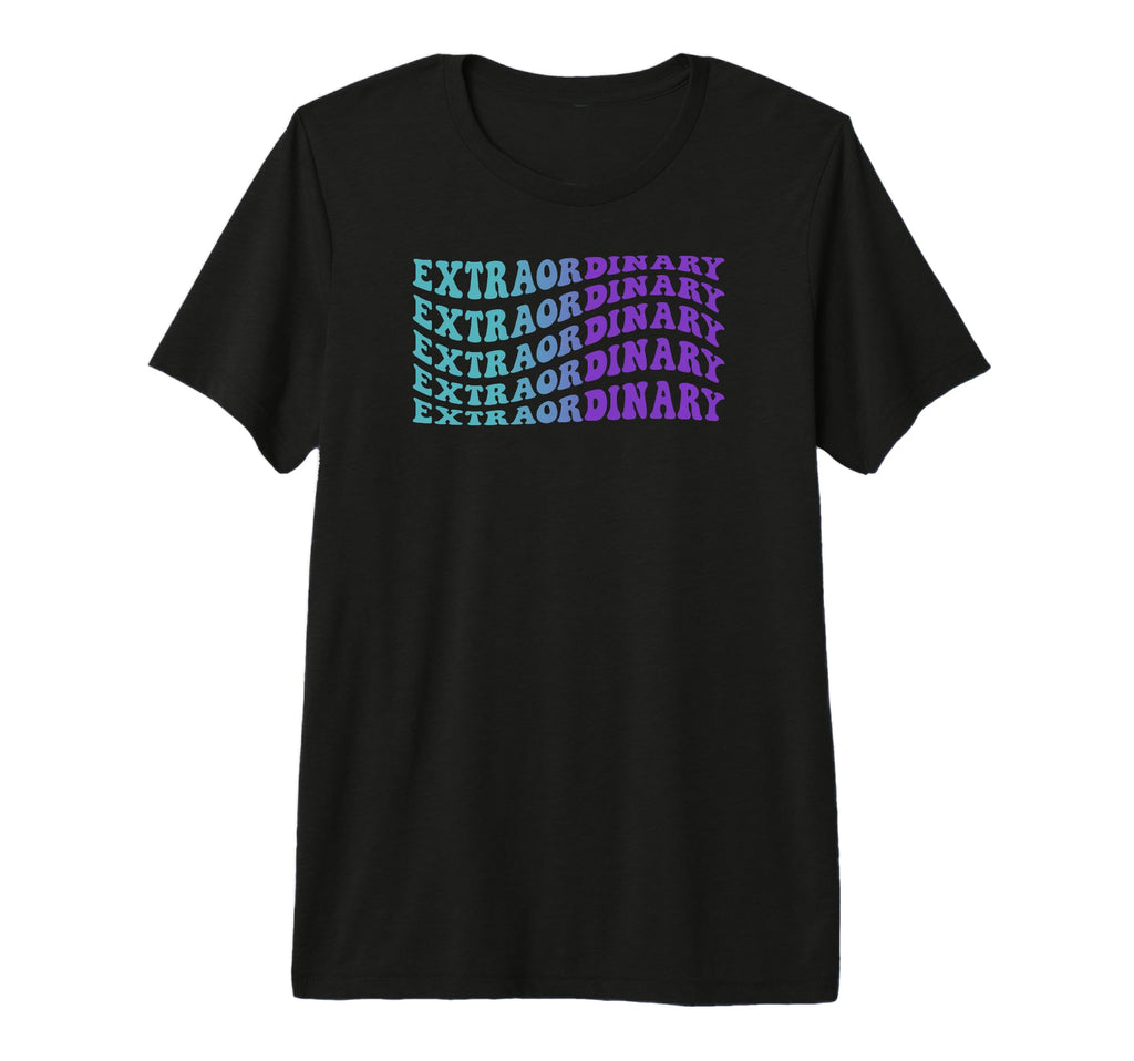 Extraordinary Self Care Tri Blend T-Shirt - Fun Novelty Design for Adults - T-Shirt, Sweatshirt, Hoodie