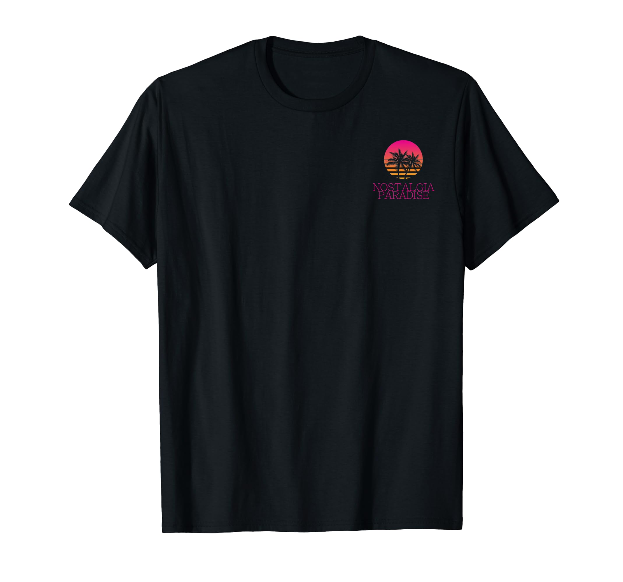 Synthwave Palm Trees Vaporwave T-Shirt - Casual Everyday Wear Men Women - T-Shirt, Sweatshirt, Hoodie
