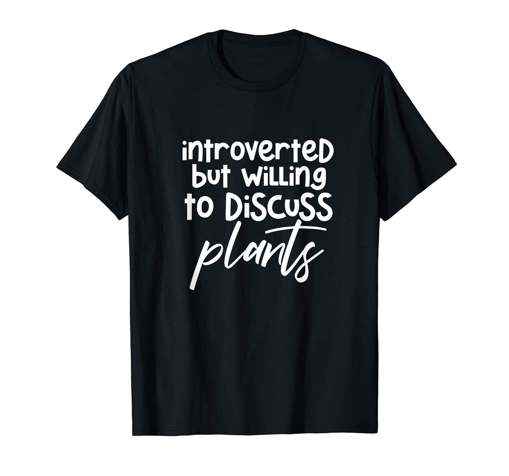 Introverted But Willing To Discuss T-Shirt - Fun Novelty Design Unisex - T-Shirt, Sweatshirt, Hoodie