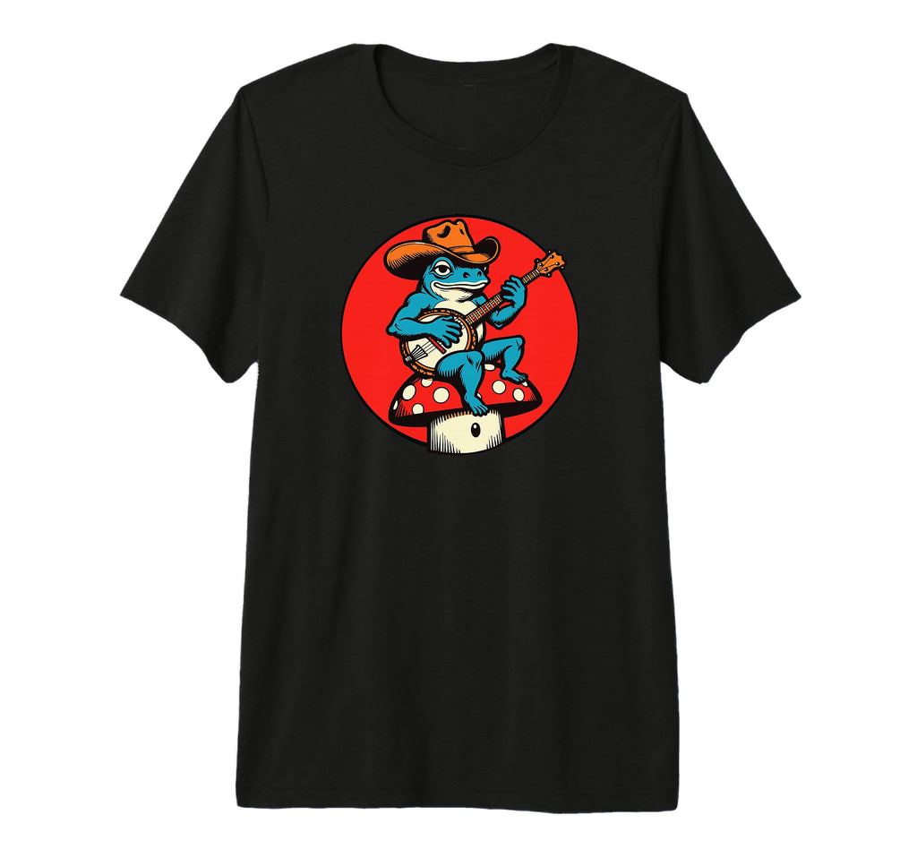 American Traditional Tattoo Flash Frog T-Shirt - Novelty Apparel Unisex - T-Shirt, Sweatshirt, Hoodie
