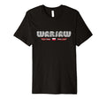 Warsaw Poland 70S 80S Type T-Shirt - Fun Novelty Design Men Women - T-Shirt, Sweatshirt, Hoodie